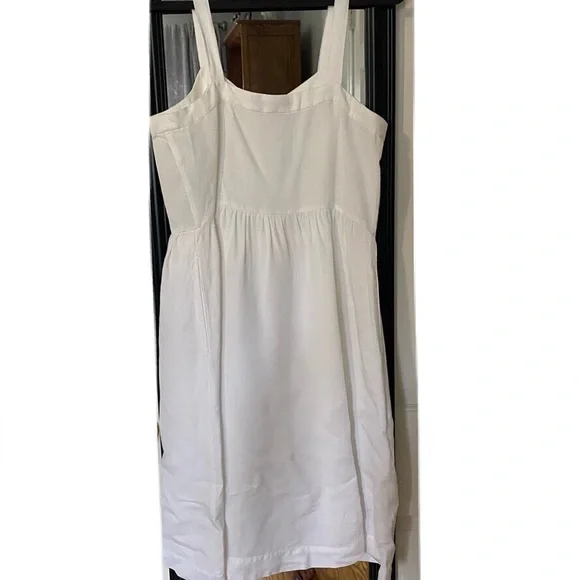 LOFT Button Down Flare Dress - Picture 4 of 4